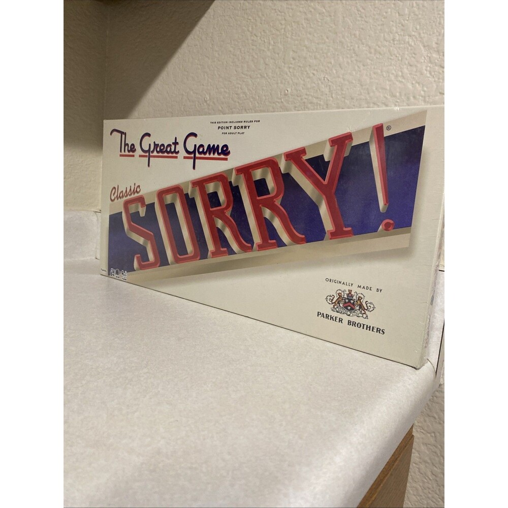 The Great Game Classic SORRY! Board Game Parker Brothers (BRAND NEW, SEALED)